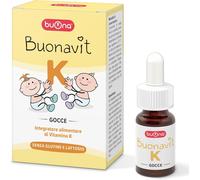 BuonaVit K Gocce 5,7 ml Vitamina K 1 Bambini 50 mcg per 4 Gocce Integratore
