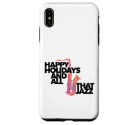 Buone Feste e Tutto Quel Jazz musicista sassofonista Custodia per iPhone XS Max