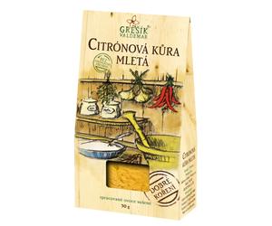 Buone spezie - scorza di limone macinata, 30 g
