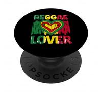 Buone Vibrazioni Di Musica Rastafari Solo Rasta Giamaica PopSockets PopGrip Adesivo