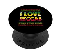 Buone Vibrazioni Di Musica Rastafari Solo Rasta Giamaica PopSockets PopGrip Adesivo