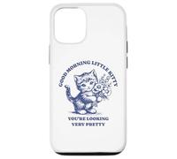 Buongiorno Little Kitty, stai cercando un meme molto carino Custodia per iPhone 12/12 Pro