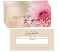 Buoni set da 25 pezzi come modello vuoto da compilare | per salone di manicure parrucchiere massaggio studio cosmetico | buono regalo | Modelli coupon