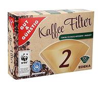 Buono e convenienti, 100 filtri per caffè, misura 2, sacchetti filtranti 1 x 2