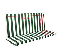 Buonocore Aldo "Nuove Idee" Cuscino per Dondolo 2 posti lastra 110 Cm Bianco/Verde