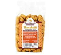 BuonSalento Tronchetti 300g - Snack Salato da Forno Artigianale - Prodotti Tipici Pugliesi - Con Olio EVO - Senza Conservanti - Made in Puglia (300 gr, Tronchetti Pomodoro)