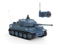 Buosha VGEBY1 RC Tank Toy, 1/72 Scala 4 Canali Alta Simulata Telecomando Mini Tank Giocattolo per Bambini Regalo