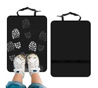 BUOSHUO 2 Pezzi Copri Sedile Auto Bambini Posteriore, Copri Seggiolino Universale 70x50 cm per Proteggere Sedile da Calci, Macchie e Usura, Adatto per Famiglie con Bambini, Viaggi e Berline/SUV