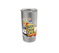 BUOY CREW CALM Regata Vela Squadra Boa Bicchiere termico in acciaio inox doppia parete