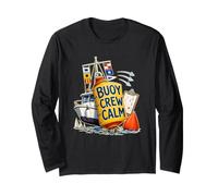 Buoy Crew Calm Regata Vela Squadra Boa Maglia a Manica