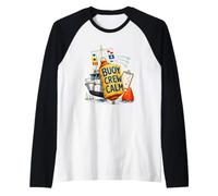 Buoy Crew Calm Regata Vela Squadra Boa Maglia con Maniche Raglan