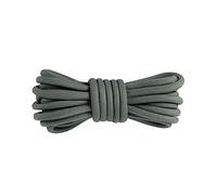 BupiMufi 5 mm, robusti lacci tondi, resistenti per scarpe sportive, da trekking, 120 - 140 cm, grigio-verde, 120