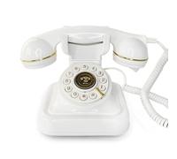 Buqpow Libro Messaggi Audio retrò Europeo per Matrimonio, Compleanno, Messaggio di Benedizione Vocale, Decorazione, Telefono, Libro degli Ospiti Vocale, Telefono,