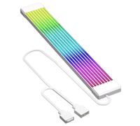 Buqpow Scheda di Sincronizzazione ARGB con Striscia LED RGB per Alimentazione Computer Scheda Grafica ATX 24PIN GPU per da 8 Pin X8