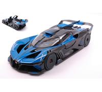 MODELLINO AUTO BURAGO STATICO BUGATTI BOLIDE BLU MODELLISMO SCALA 1:18