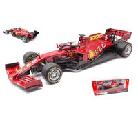 BURAGO 1/18 F1 FERRARI SF1000 5 1000TH MUGELLO GP 2020 MODELLINO STATICO DIECAST
