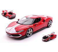BURAGO 1/18 FERRARI 296 GTB ROSSO MODELLISMO MODELLINO STATICO DIECAST