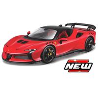 BURAGO 1/18 FERRARI SF90 XX STRADALE ROSSO MODELLINO STATICO DIECAST