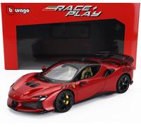 BURAGO 1/18 FERRARI SF90XX STRADALE 2024 ROSSO MODELLINO STATICO DIECAST
