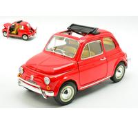 BURAGO 1/18 FIAT 500 L 1968 ROSSO MODELLINO STATICO DIECAST
