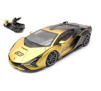 BURAGO 1/18 LAMBORGHINI SIAN FKP 37 63 GIALLO MODELLINO STATICO DIECAST