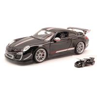 BURAGO 1/18 PORSCHE 911 GT3 RS 4.0 2012 NERO MODELLINO STATICO DIECAST