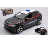BURAGO 1/24 ALFA ROMEO STELVIO CARABINIERI MODELLISMO MODELLINO STATICO DIECAST