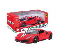 MODELLINO BBURAGO FERRARI 488 PISTA R P 1/24