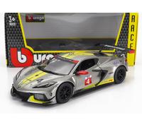 BURAGO 1/24 CHEVROLET CORVETTE C8.R 4 2020 MODELLINO STATICO DIECAST