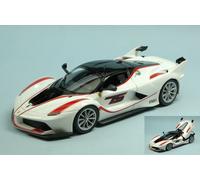 BURAGO 1/24 FERRARI FXX K KERS 2014 BIANCO MODELLINO STATICO DIECAST