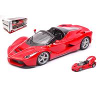 BURAGO 1/24 FERRARI LAFERRARI APERTA ROSSO MODELLINO STATICO DIECAST