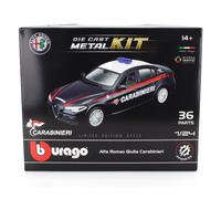 BURAGO 1/24 KIT ALFA ROMEO GIULIA CARABINIERI MODELLINO STATICO DIECAST