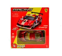 BURAGO 1/24 KIT FERRARI 488 CHALLENGE 11 RACING 2017 MODELLINO STATICO DIECAST