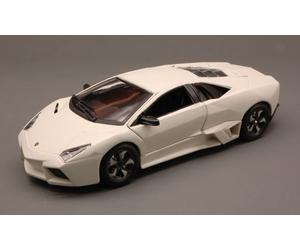 BURAGO 1/24 LAMBORGHINI REVENTON 2007 BIANCO MODELLINO STATICO DIECAST
