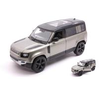 BURAGO 1/24 LAND ROVER DEFENDER 110 2022 VERDE MODELLINO STATICO DIECAST