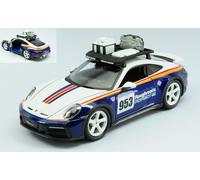 BURAGO 1/24 PORSCHE 911 953 MEMORIAL DAKAR 2023 MODELLINO STATICO DIECAST