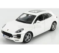 BURAGO 1/24 PORSCHE MACAN 2013 BIANCO MODELLISMO MODELLINO STATICO DIECAST