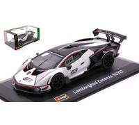 BURAGO 1/32 LAMBORGHINI ESSENZA SCV BIANCO VETRINA MODELLINO STATICO DIECAST