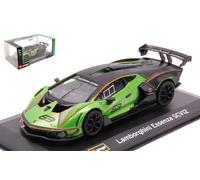 BURAGO 1/32 LAMBORGHINI ESSENZA SCV12 63 VERDE NERO MODELLINO STATICO DIECAST