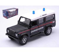 BURAGO 1/32 LAND ROVER DEFENDER LWB CARABINIERI MODELLINO STATICO DIECAST