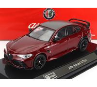 1:43 BURAGO Alfa Romeo Giulia Gtam 2020 With Hard Showcase Red Met BU38307R