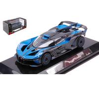 BURAGO 1/43 BUGATTI BOLIDE BLU/NERO MODELLISMO MODELLINO STATICO DIECAST