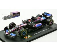 BURAGO 1/43 F1 ALPINE A524 31 2024 ESTEBAN OCON VETRINA MODELLINO STATICO