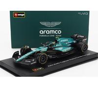 BURAGO 1/43 F1 ASTON MARTIN AMR23 ALONSO 2023 VETRINA MODELLINO STATICO DIECAST