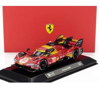 1:43 BURAGO Ferrari 499P #50 Winner Le Mans 2024 Fuoco Molina +Showc.BU36316-50