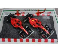 BURAGO 1/43 - FERRARI F1 SF23 SET 2 MODELLI LECLERC