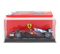 1/43 BURAGO - FERRARI - WITH PILOT AND SHOWCASE - F1 SF-25 TEAM 18-36852-H-MIAM