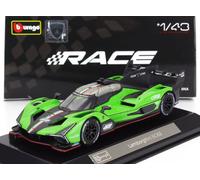 1:43 BURAGO Lamborghini Sc63 #63 2023 With Showcase Green Black BU38315