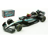 BURAGO 1/43 MERCEDES AMG W15 2024 LEWIS HAMILTON MODELLINO STATICO DIECAST