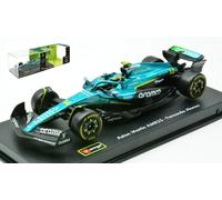 BURAGO 1/43 MODELLINO AUTO STATICO ASTON MARTIN AMR 25 2025 ALONSO VETRINA 1:43